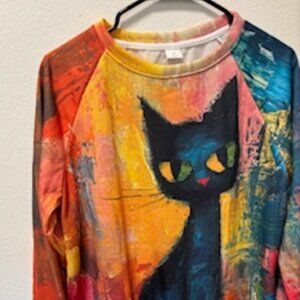 Cat Sweatshirt (custom-made)